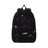 gothic Rose print Stylish And Versatile Casual Backpack,For Meet Your Various Needs.Travel,Computer Backpack For Men