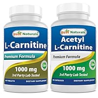 Best Naturals L-Carnitine 1000mg & Acetyl L-Carnitine 1000mg