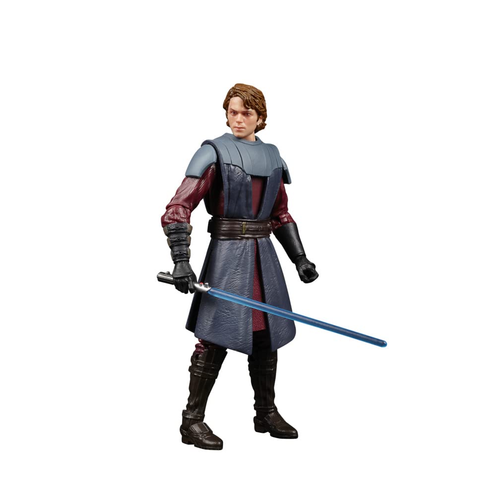 Star Wars Anakin Skywalker The Clone Wars Toy 6-Inch-Scale Collectible Action Figure with Accessories, Toys for Kids Ages 4 and Up