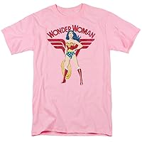 Popfunk Justice League WW Sparkle Unisex Adult T Shirt