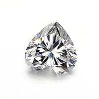 Heart Shape Brilliant D Color Moissanite Loose Diamonds VVS1 Clarity White Colorless Gemstone For Ring Necklace Making