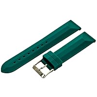 Clockwork Synergy - 2- Piece Ss Divers Silicone Watch Band Strap 26mm - Hunter Green - Male and Female Watches