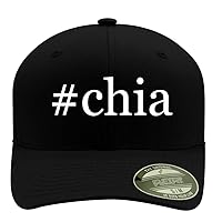 #chia - Hashtag Men's Flexfit Baseball Hat Cap