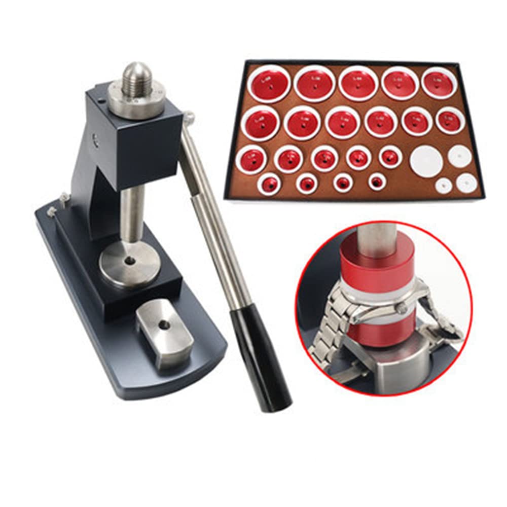 Updated 6173 Watch Back Case Press Tool Mineral Glass Crystal Presser Fitting Tool Exquisite Watch Case Back Close