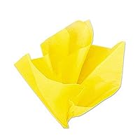 Yellow Tissue Sheets - (10 Ct) - Perfect for Gift Wrapping, Crafts & Decorative Needs