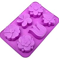 Silicone baking Mold, Silicone cookies Mold, Cupcake Backing mold, Biscuit Mold, one pack