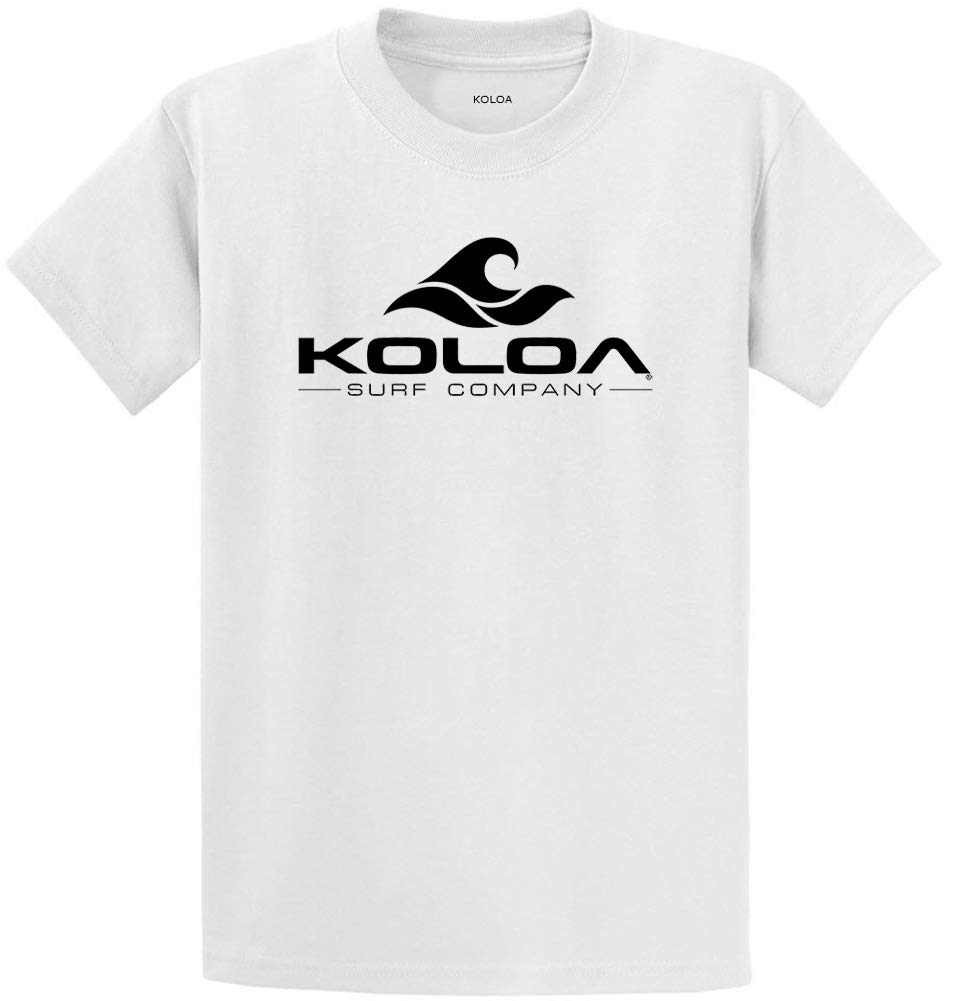 Koloa Surf Custom Graphic Heavyweight Cotton T-Shirts in Regular, Big and Tall