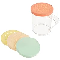 WINCO Dredge with snap on Lids, Clear