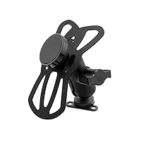 GUAIMI Motorcycle Phone Mount Magnetic Phone Holder Compatible with Harley Genuine Master Cylinder Clamp (HD only) XL1200 XL883 48 72 Dyna Street Glide
