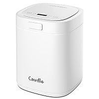 Electric Compost Bin Kitchen | Smart Kitchen Waste Composter | Food Composter Indoor/Outdoor | Food Cycler with 3L Capacity | Compost Machine for Apartment Countertop | Cavdle WasteCycler | White