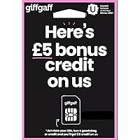 giffgaff Nano/Micro/Standard SIM – lowcost 4G/5G monthly bundles, perfect for phones or travel WiFi devices