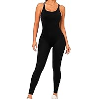 Double Line Yoga Sports Jumpsuit Women Build-in Pad One Piece Fitness Excercise Suit