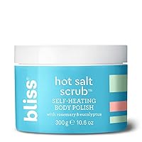 Hot Salt Scrub, Self-Heating Body Polish | Warming Scrub to Exfoliate, Heal, and Smooth Skin | Straight-from-the Spa | Paraben Free, Cruelty Free | 10.6 oz