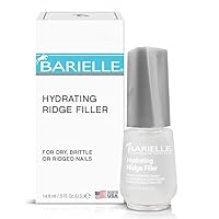 Barielle Hydrating Ridge Filler Base Coat - Fills and Smooth Unsightly Nail Ridges, For Dry, Brittle or Ridged Nails 0.5 Ounce
