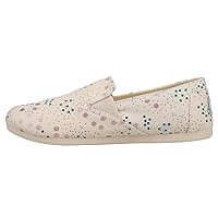 TOMS Womens Redondo Slip On Flats Casual - Off White