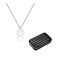 BNQL Baby Feet Necklace New Mom Gifts Mom Pregnancy Gifts Baby Miscarriage Gifts Necklace You are Braver Stronger Smarter Than You Think