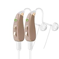 Hearing Aid Ziv-201A Rechargeable Digital Noise Cancelling Small Size (Pair)