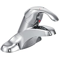Moen 8430F05 Commercial M-Bition 4-Inch Centerser Lavatory Faucet with 3-Inch Lever Handle, 0.5-gpm, Chrome