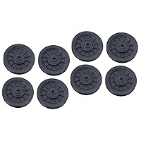 Happyyami 8 Pcs U Groove Pulley Bearing Replacement Pulley Wheel Groove Guide Pulley Gym Bearing Pulley Nylon