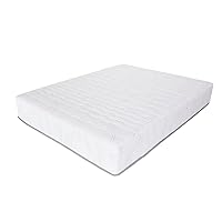 Olee Sleep Full Mattress, 10 Inch Support Cloud Hybrid Mattress, Gel Infused Memory Foam, Pocket Spring for Support and Pressure Relief, CertiPUR-US Certified, Bed-in-a-Box, Soft, Full Size