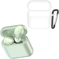 TOZO T6 Protective Silicone Case White T6 True Wireless Earbuds Bluetooth Headphones Green