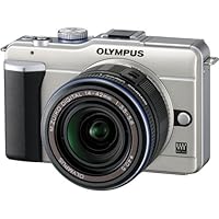 Olympus PEN E-PL1 12 MP Four Thirds Camera Body with 14-42mm Lens Kit - Gold