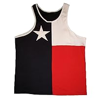 Stately Texas Flag Tank Top