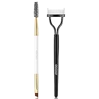 Docolor Duo Eyebrow Brush with Eyelash Comb