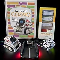  IPG for Cozmo Robot Face Screen Guard KIT Excellent Protector  from Unexpected Attacks of Kids and Pets. Include Wheels & Bumpers  Decoration Set (Grey Carbon Fiber) : Toys & Games