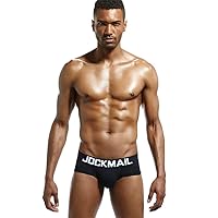 JOCKMAIL Mens Briefs Underwear Mens Cotton Briefs Moisture Wicking Underpants Soft Breathable Men Briefs