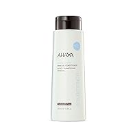 AHAVA Dead Sea Mineral Conditioner - Gentle Scalp-Friendly Conditioner for All Hair Types, Softens, Shines, Hydrates & Nourishes, Enriched with Exclusive Osmoter, Calendula & Aloe Vera, 13.5 Fl Oz