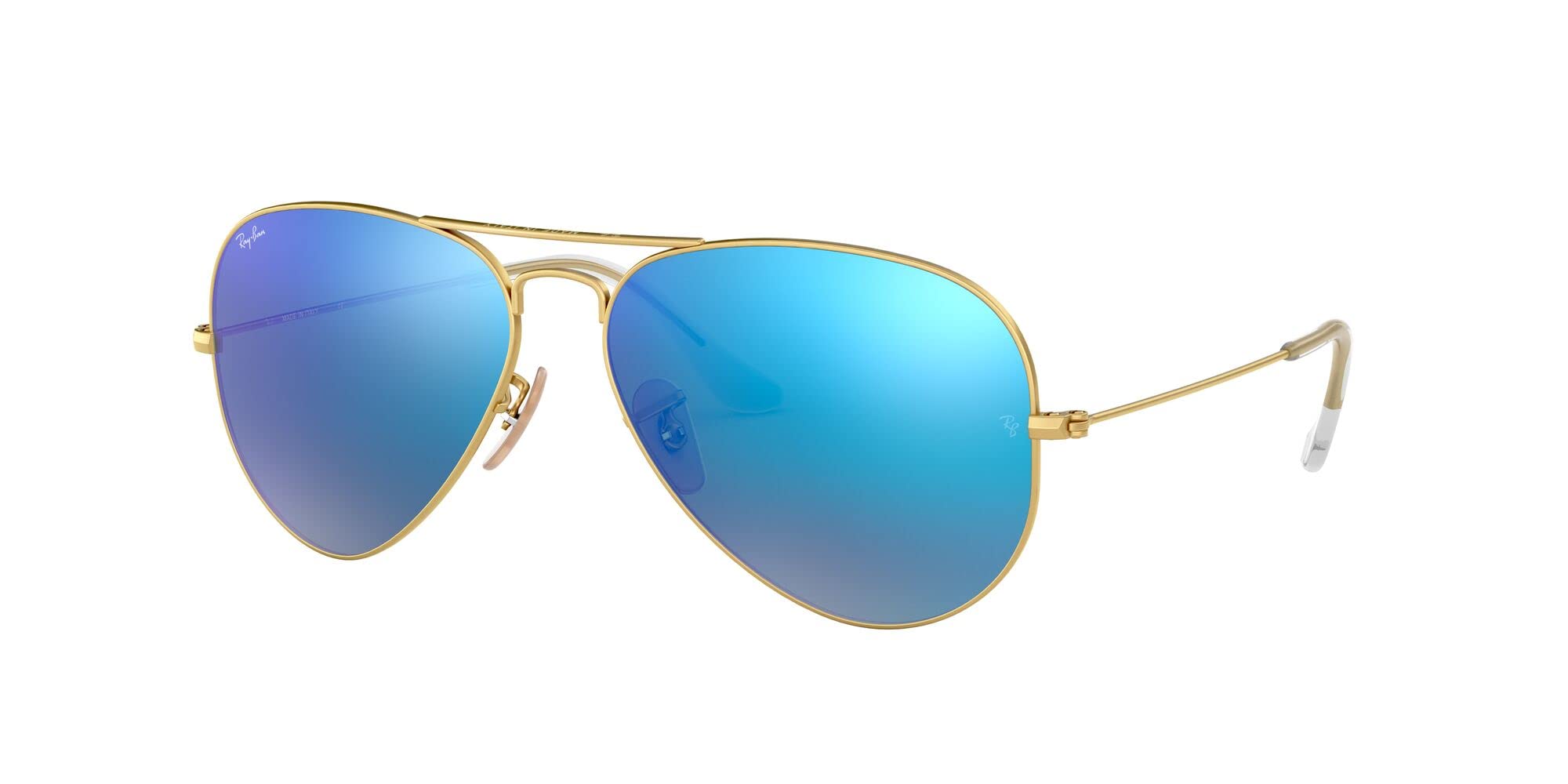 Ray-Ban Women's RB3025 Classic Mirrored Aviator Sunglasses