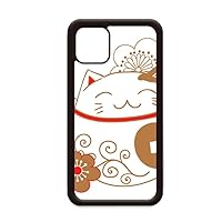 Japan Lucky Fortune Cat Flower Copper for Apple iPhone 11 Pro Max Cover Apple Mobile Phone Case Shell