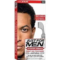 Just For Men AutoStop Men's Hair Color, Jet Black A-60 1.2 Ounces Each (9)