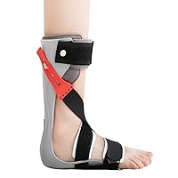Medical Ankle Support, Adjustable Foot Drop Orthosis Ankle Corrector Brace Support Protection Correction Splint