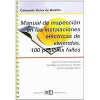 Manual de inspección en las instalaciones eléctricas de viviendas. 100 pos.fallos Manual de inspección en las instalaciones eléctricas de viviendas. 100 pos.fallos Spiral-bound