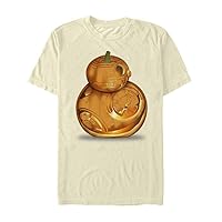 STAR WARS Licensed Halloween Bb Pumpkin Men's Tee