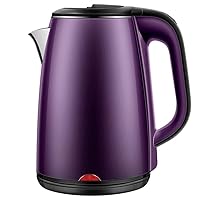 Kettle,Kettles Stainless Steel Electric Water Kettle, Jug Kettle 1.8Litres, Ideal for Hot Water, 1500W Fast/Purple/a