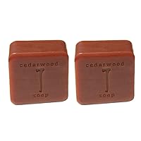 Cedar Wood Soap, 5.8 oz - 2-Pack
