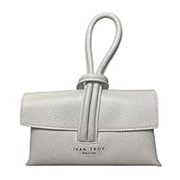 Ivan Troy Elegant Aria Leather Handbag - Italian Craftsmanship | Wrist Italian Shoulder Bag for Women