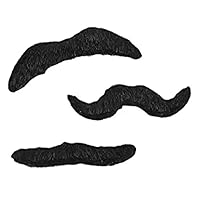 3.5 Inch Mustache Set, One Pack of 3