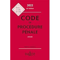 Code de procédure pénale 2022 63ed - Annoté Code de procédure pénale 2022 63ed - Annoté Hardcover
