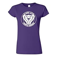 Junior Globo Gym Cobra Funny Parody DT Novelty T-Shirt Tee (XXX Large, Purple)