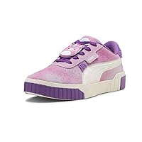 Puma Kids Girls Cali Lola X Squish Perforated Lace Up Sneakers Shoes Casual - Pink, Purple - Size 2 M