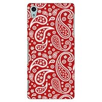 Paisley (Red) Produced by Color Stage/for Xperia Z4 SOV31/au ASOV31-ABWH-151-MA29