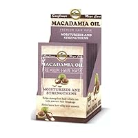 Premium Hair Mask Macadamia Oil 1.75 oz Packet (Pack of 6)
