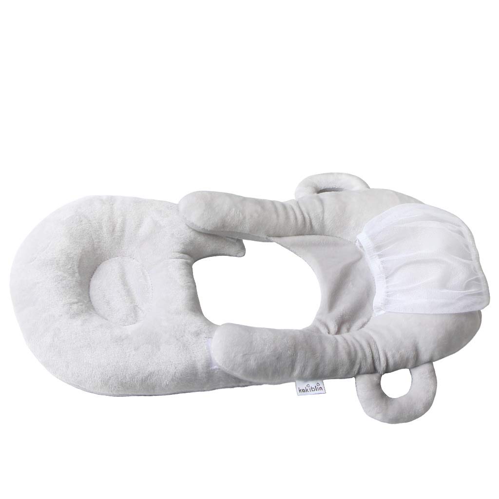 VoPee Baby Portable Detachable Feeding Pillows Self-Feeding Support Baby Cushion Pillow (Grey)