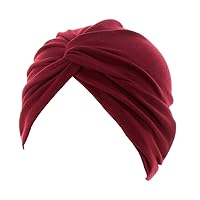 Chemo Sleep Turban Headwear Scarf Beanie Cap Hat for Cancer Patient Hair Loss