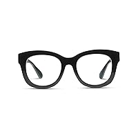 Peepers by PeeperSpecs Women's Center Stage Progressive Blue Light Blocking Reading Glasses Oversized Soft Square