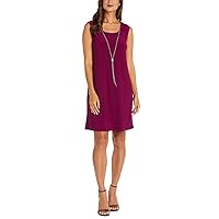 R&M Richards Womens 2 PC Shift Cocktail and Party Dress